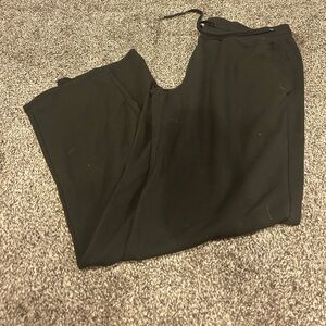 Black DSG Wide Legged Sweatpants